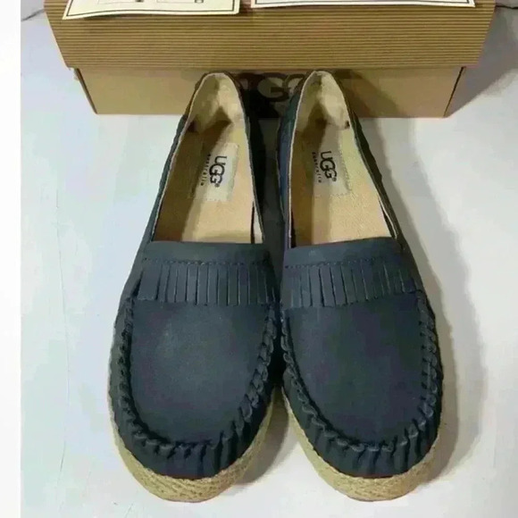 UGG Shoes - UGG Australia Women's Marrah Moccasin Size 8 Navy Blue - worn twice